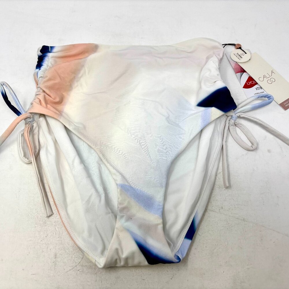 CALIA Ruched Side Tie Bottom Size XS